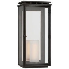 Ochoa Large 3/4 Lantern Wall Sconce Outdoor - YhLamps