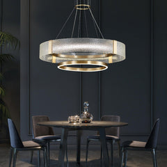 Ripple Glass Chandelier - YhLamps