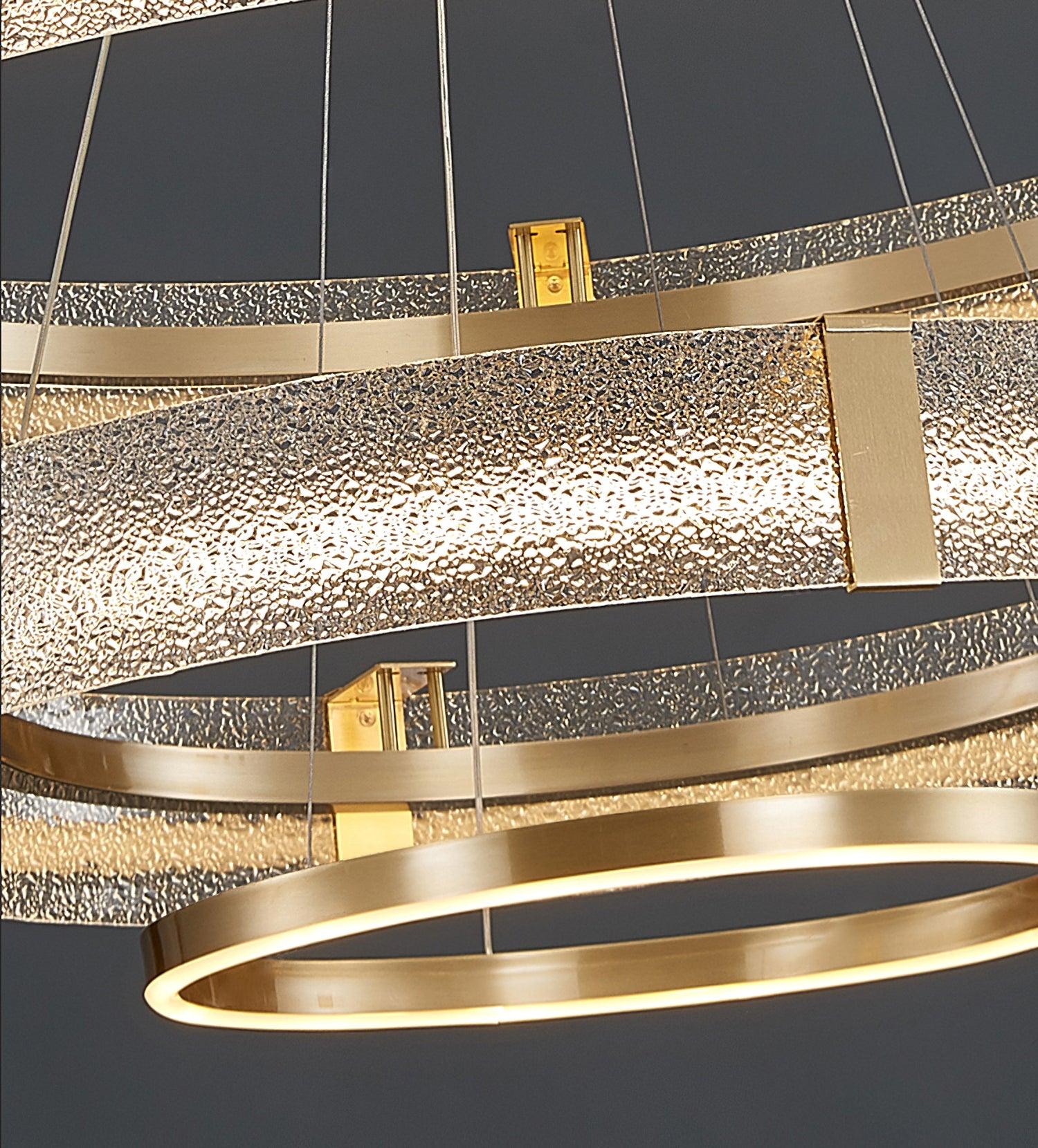 Ripple Glass Chandelier - YhLamps