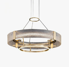 Ripple Glass Chandelier - YhLamps