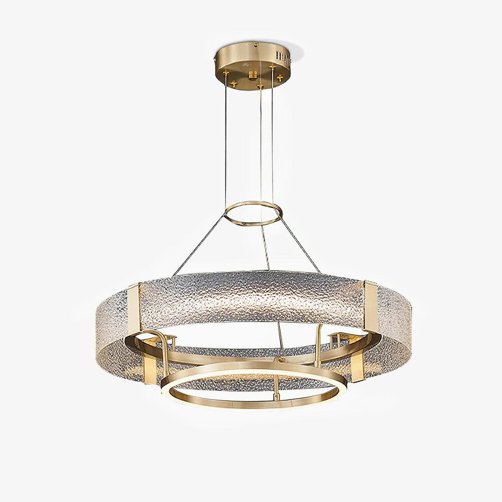 Ripple Glass Chandelier - YhLamps