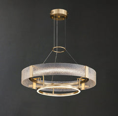 Ripple Glass Chandelier - YhLamps