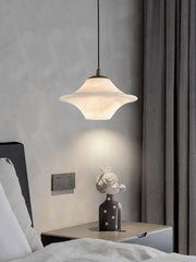 Saucer Alabaster Pendant Light - YhLamps