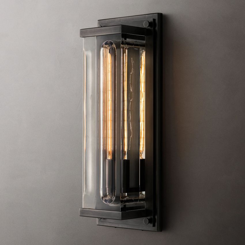 Savile Grand Rectangular Sconce - YhLamps