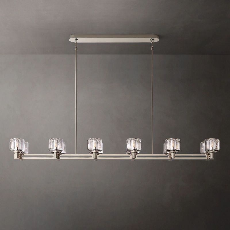 Sebendek Double Linear Chandelier 72 - YhLamps