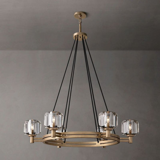 Sebendek Round Chandelier 36 - YhLamps