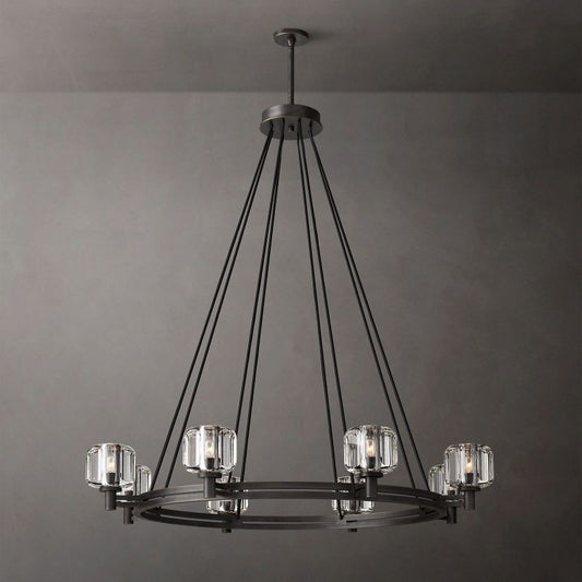 Sebendek Round Chandelier 48 - YhLamps