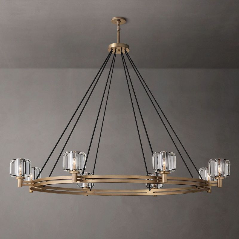 Sebendek Round Chandelier 60 - YhLamps