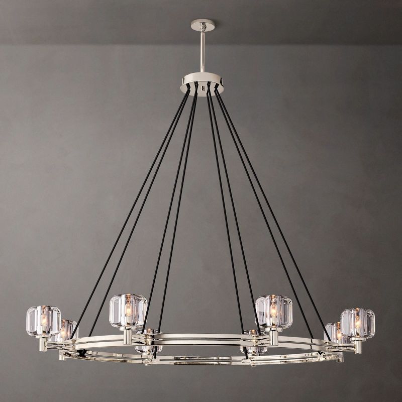 Sebendek Round Chandelier 60 - YhLamps