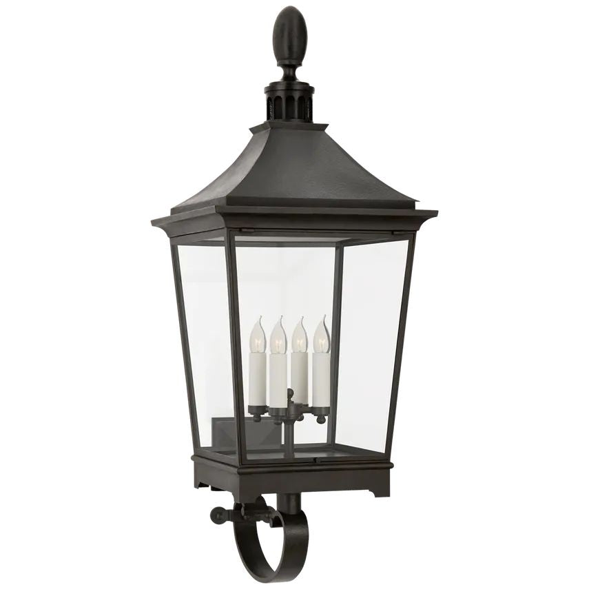 Dailey Classic large Lantern Wall Sconce Outdoor - YhLamps