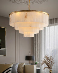 Windham Alabaster Chandelier - YhLamps