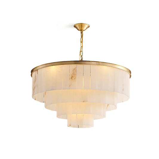 Windham Alabaster Chandelier - YhLamps