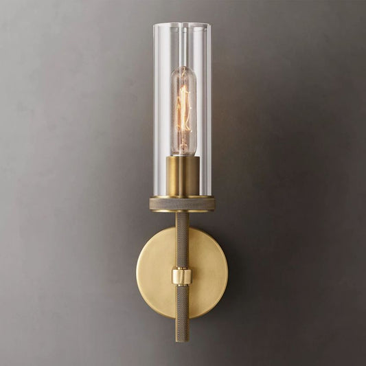 Lambert Knurled Sconce - YhLamps