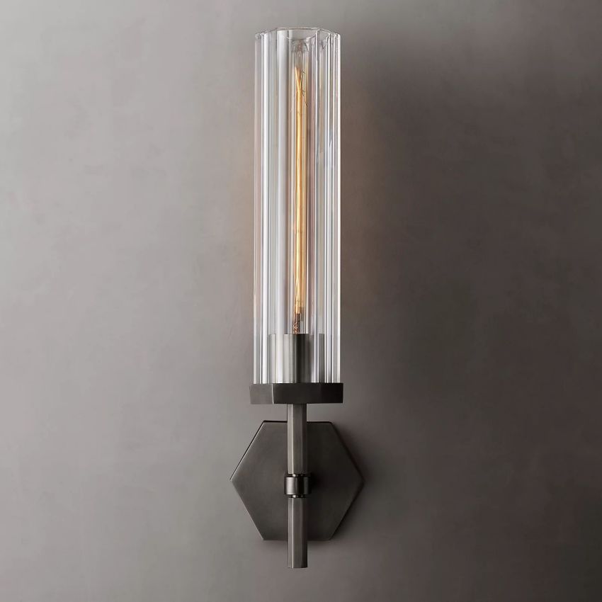 Lambert Hexagonal Grand Sconce - YhLamps