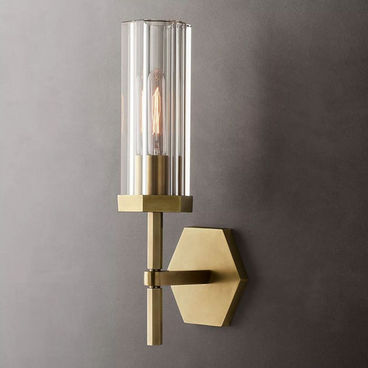 Lambert Hexagonal Sconce - YhLamps