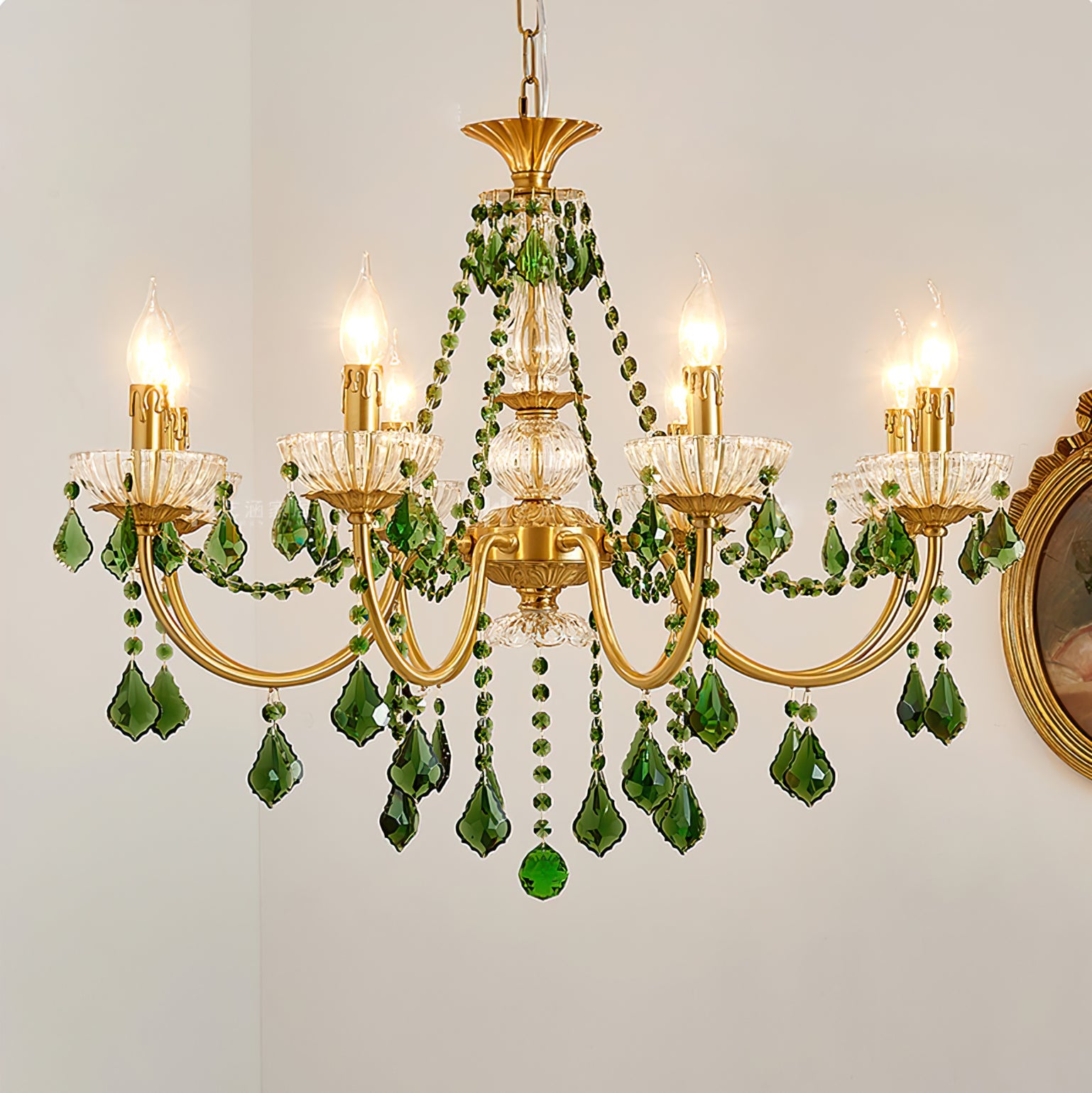 Magdalena Brass Chandelier - YhLamps