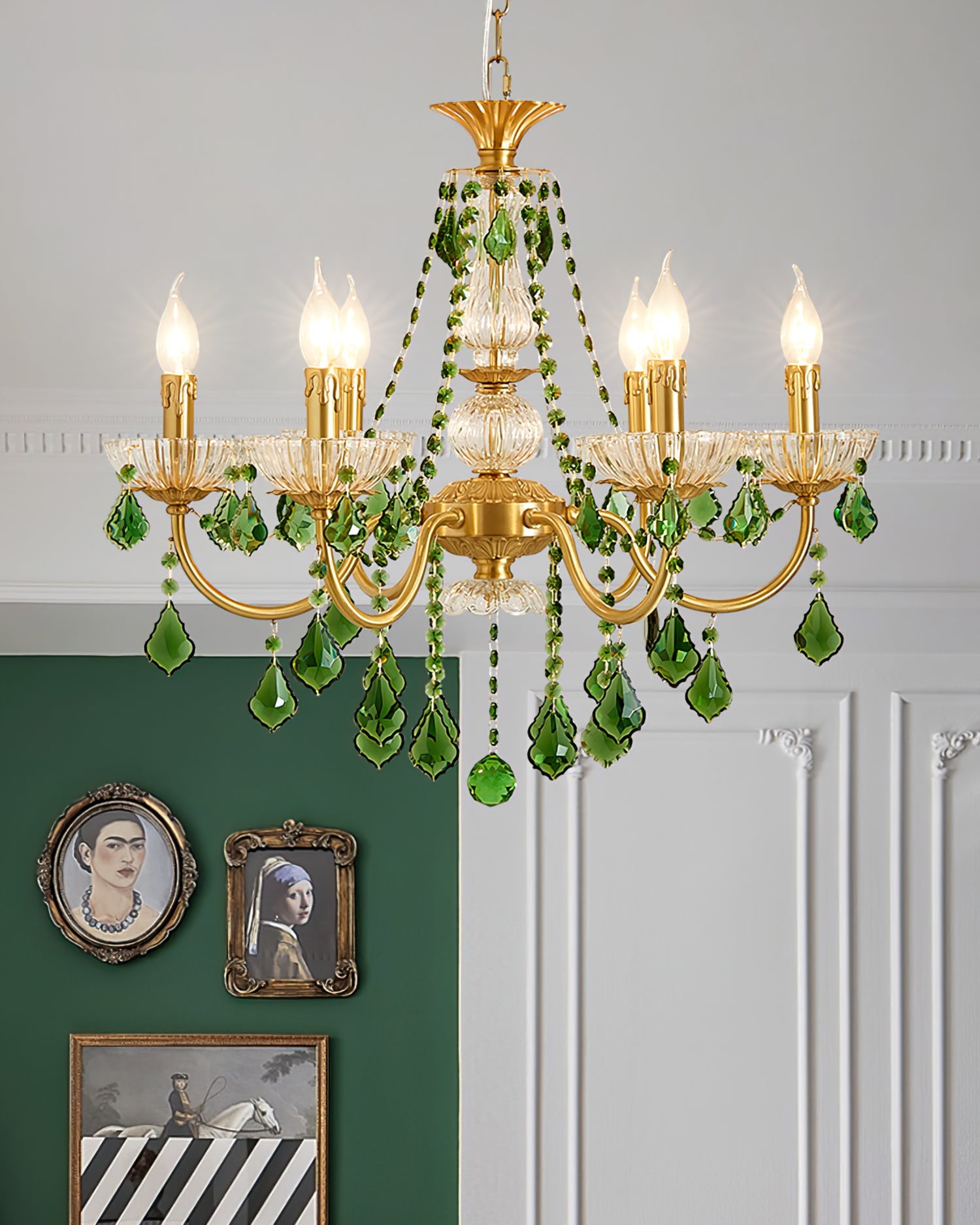 Magdalena Brass Chandelier - YhLamps