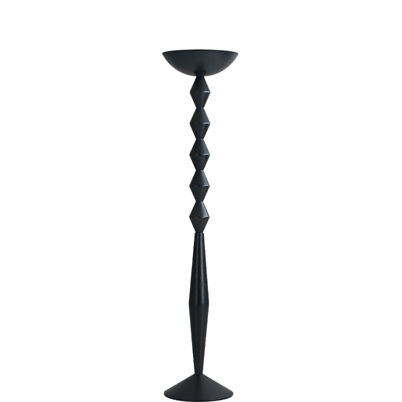Totem Black Retro Floor Lamp - YhLamps