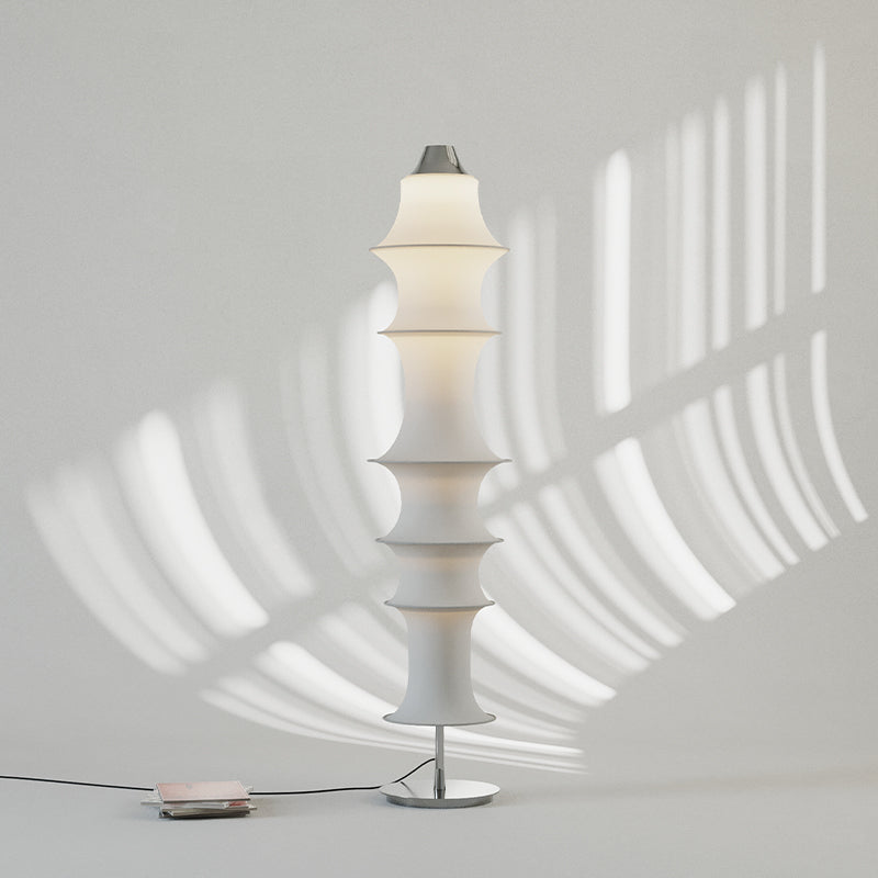 Falkland Elastic Fabric Floor Lamp - YhLamps