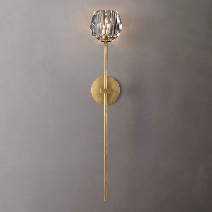 Belle De Crystal Grand Sconce - YhLamps