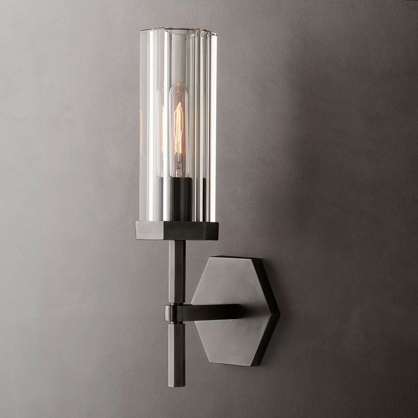 Lambert Hexagonal Sconce - YhLamps